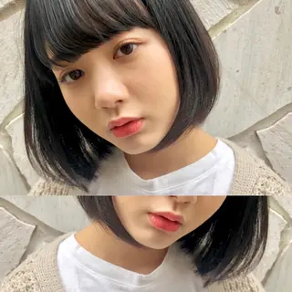 ショート パーマ ヘアアレンジ KONOMI スタイリストのヘアスタイル