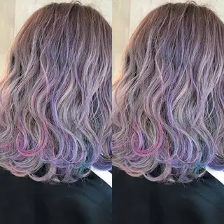 ミディアム カラー 【透明感、艶髪】西村 有司のヘアスタイル