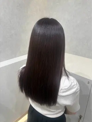 ロング 髪質改善×透明感 カラー🫧ふうま🪽のヘアスタイル