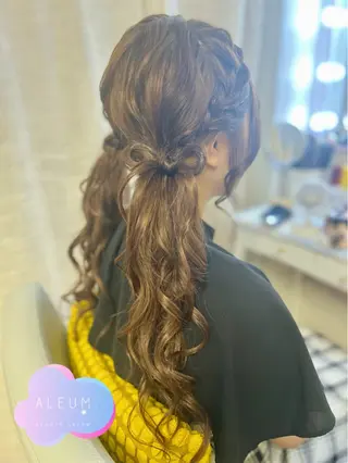 ヘアアレンジ 🌈ALEUM.🌈 アルムのマツエク・マツパデザイン