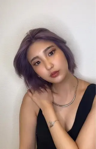 ショート 海外風レイヤーカット 👑店長 平松 由のヘアスタイル