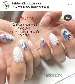 ネイル ラックス セカンドのネイルデザイン
