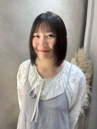 ミディアム Zina 奈良 kannaのヘアスタイル