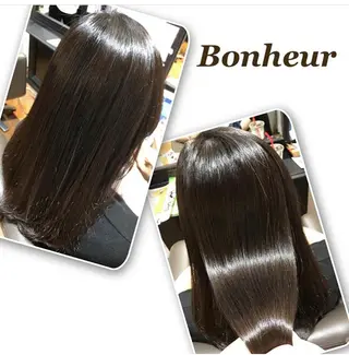 セミロング カラー Bonheur umedaのヘアスタイル