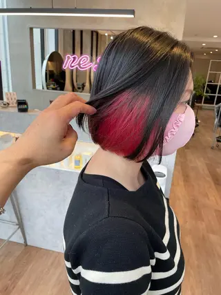 ショート カラー yoshi （髙橋）のヘアスタイル