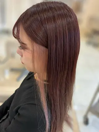 ロング カラー LiTA 浜線店 小野寺のヘアスタイル