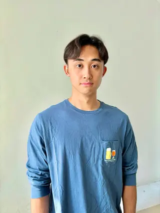 ショート men's/perm colorDaijuのヘアスタイル