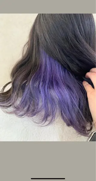 カラー ハイトーン&透明感 カラー☘️片山優陽のヘアスタイル
