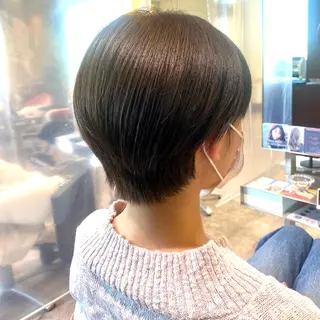 ショート 髪質改善/艶カラー /EisoAkariのヘアスタイル