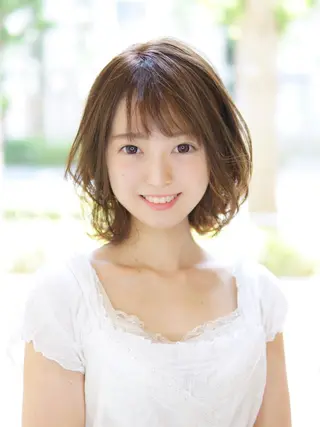 ミディアム 永野 良一のヘアスタイル