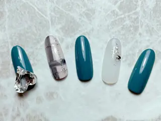 ネイル マジック ミラーのネイルデザイン