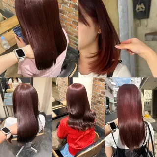 カラー 芦刈 咲来のヘアスタイル