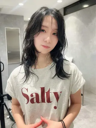 セミロング HEDI　美谷添 貫太のヘアスタイル