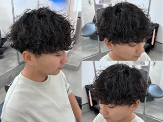 カラー パーマ メンズ 土岐/メンズ専門 パーマ特化美容師🌀のヘアスタイル