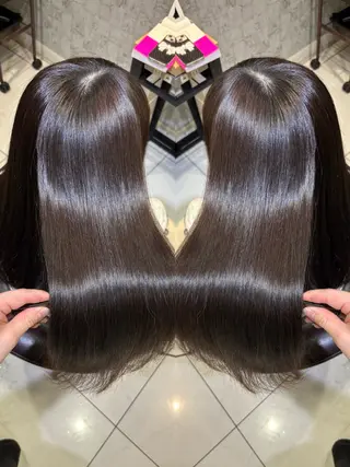 ロング カラー 🩵レイヤー✖︎ 髪質改善🩵リョウヤのヘアスタイル