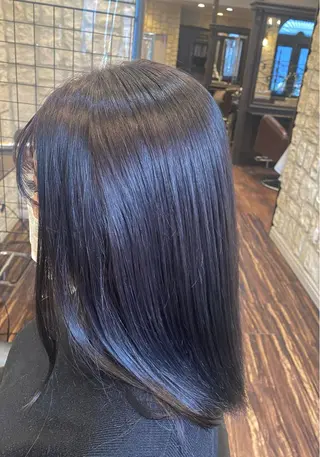 ミディアム カラー ブリーチカラー⸜♡⸝ クルミ🐍のヘアスタイル