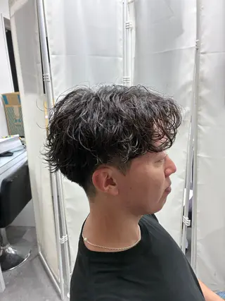 ショート パーマ メンズ 💈海外風パーマ 💈メンズ/颯太のヘアスタイル