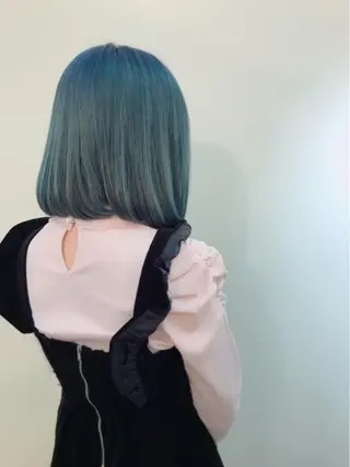 ショート カラー Shiho お洒落な エクステ♡ハイトーンのヘアスタイル