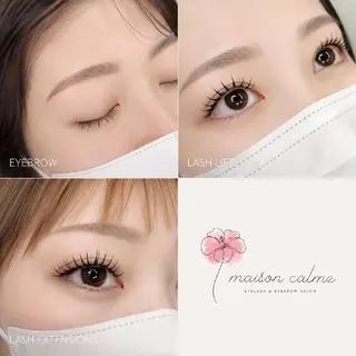 マツエク・マツパ maison calmeのマツエク・マツパデザイン