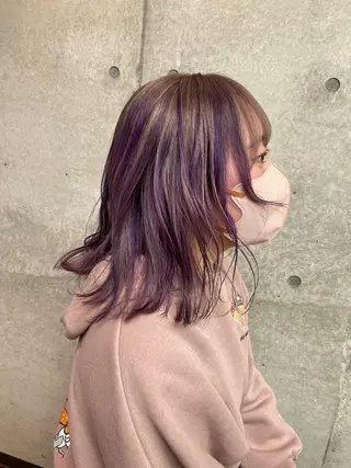 セミロング 🍭AKANE 8月まで満枠のヘアスタイル