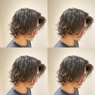パーマ メンズ 優真/難波で 1番パーマが上手いのヘアスタイル