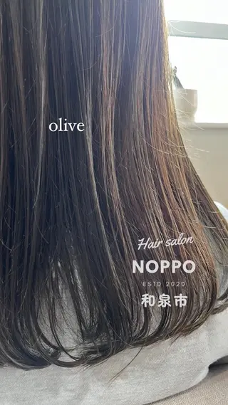 ロング カラー NOPPO 和泉市 美容室/奥村 飛鳥のヘアスタイル