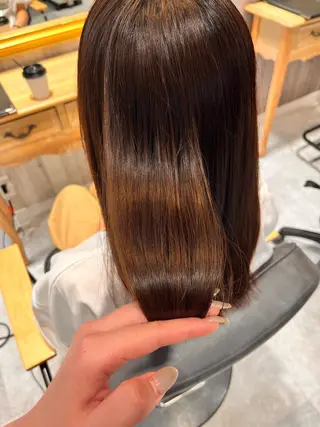 ロング カラー 吉水 果穂のヘアスタイル