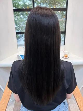 ロング カラー 志村 梨帆のヘアスタイル
