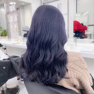 セミロング カラー ♡⃛赤み消し ♡⃛ 淡色特化✨️Rimuのヘアスタイル