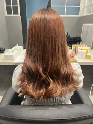 ロング 加藤 碧唯のヘアスタイル
