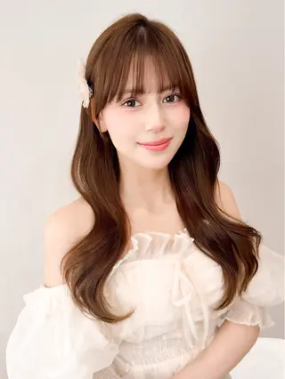 ロング 韓国ヘア🩶レイヤー 🦋ボブnanakoのヘアスタイル
