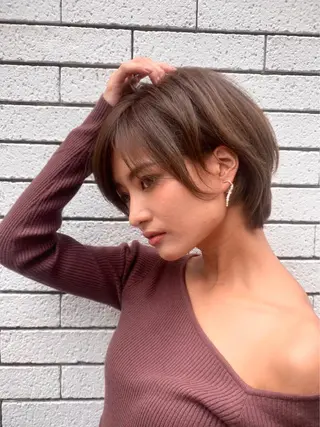 ショート 代表 吉澤弘哲のヘアスタイル