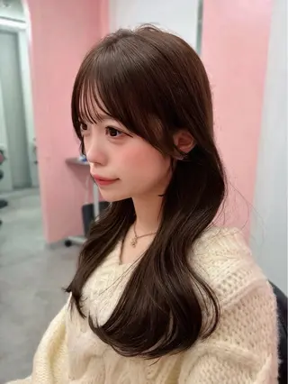 セミロング 木串 楽人のヘアスタイル