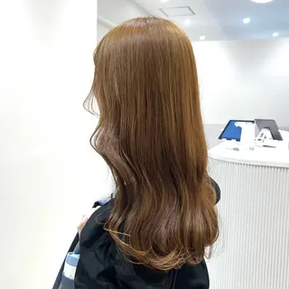 ロング カラー 🩵ブリーチカラー MIORI🩵のヘアスタイル
