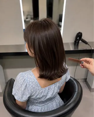 ミディアム カラー 🌈ウルトワ水素 髪質改善naru🌈のヘアスタイル