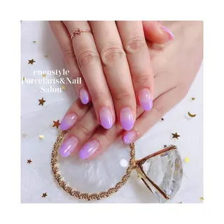 ミディアム ネイル 🐾enen style 🐾のネイルデザイン