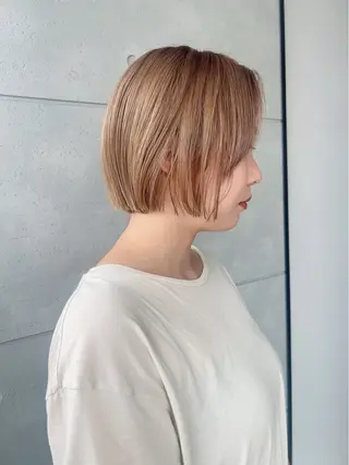ショート カラー ☆牧野 世輝☆のヘアスタイル