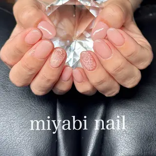 ネイル miyabi nail 桂川駅近くのネイルデザイン