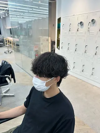 パーマ メンズ カット🔥パーマ特化 fifthりょう🔥のヘアスタイル