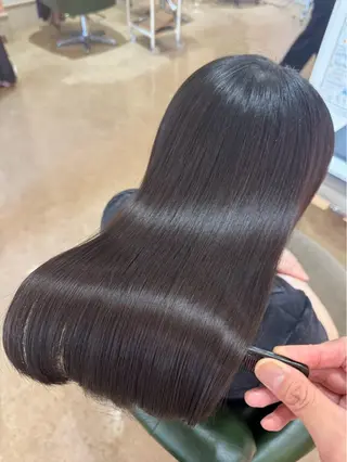 ロング カラー 🩶透明感・艶カラー 🩶ひいな🩶のヘアスタイル