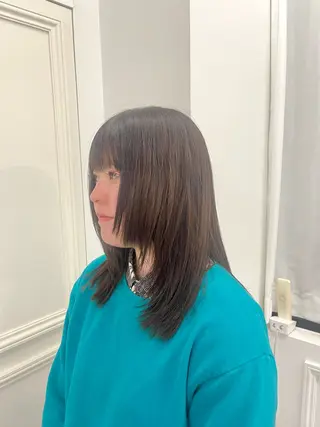 ミディアム メンズパーマ/ ハイトーン/タニザキのヘアスタイル