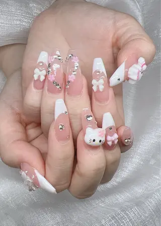 ネイル Lee Nails チップ長さだし専門店のネイルデザイン