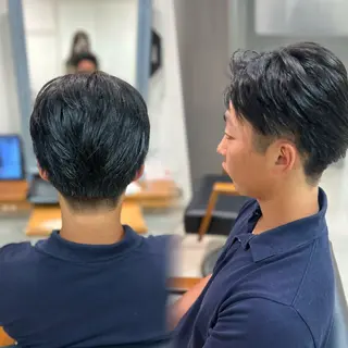 メンズ 🩶【巻ける縮毛 矯正】🩶蘭のヘアスタイル