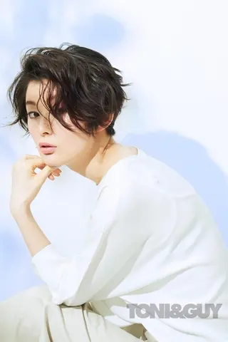 ショート パーマ 苅北 泰輔のヘアスタイル