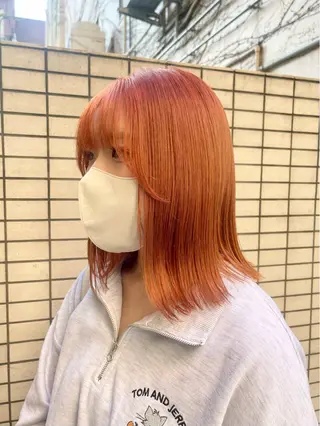 ミディアム 園田 渉 ◤SHIKIO◢のヘアスタイル