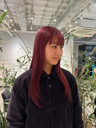 ロング カラー ANY Nodokaのヘアスタイル