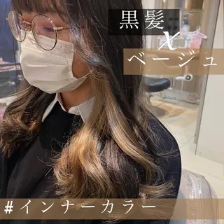 セミロング カラー 似合う髪型見つけます AYAKAのヘアスタイル