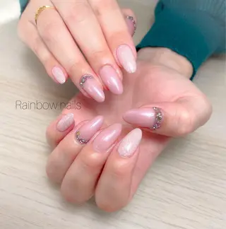 ネイル Rainbow nailsくろちゃんのネイルデザイン