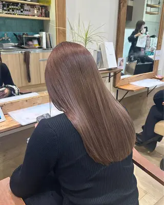 ロング カラー 暖色/ダブルカラー 💜 Sena 🫧のヘアスタイル