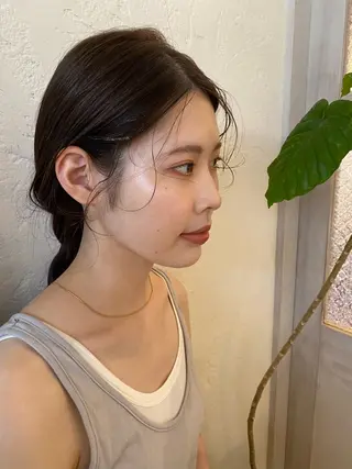 カラー ヘアアレンジ 井上 歩美のヘアスタイル